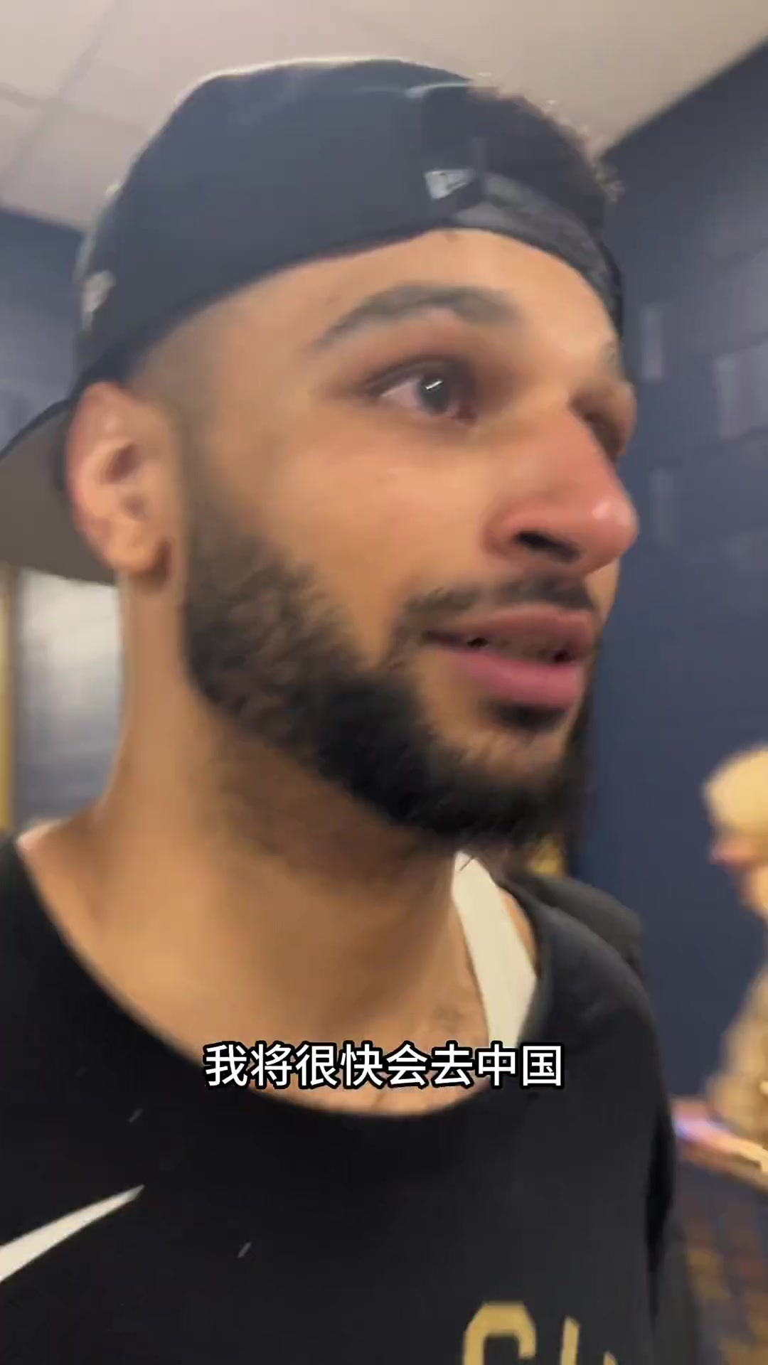 穆雷与波普在球员通道